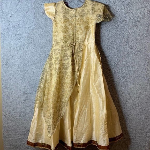 Podja Creations Dress‎ Gown Girls Size 24 India Inspired Party Formal Lined NWT - Picture 2 of 12